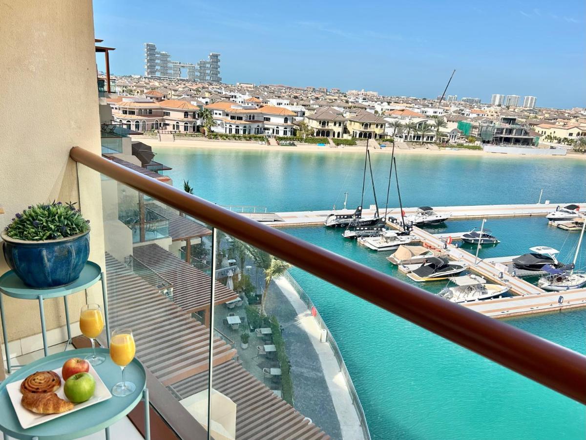 Luxury On The Palm With Marina View Balcony Apartment Dubai Exterior photo